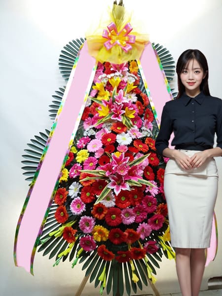 루나미엘레 3단화환 고급형